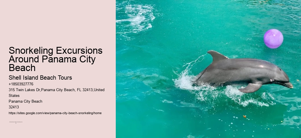 Panama City Beach Snorkel Boat Excursions